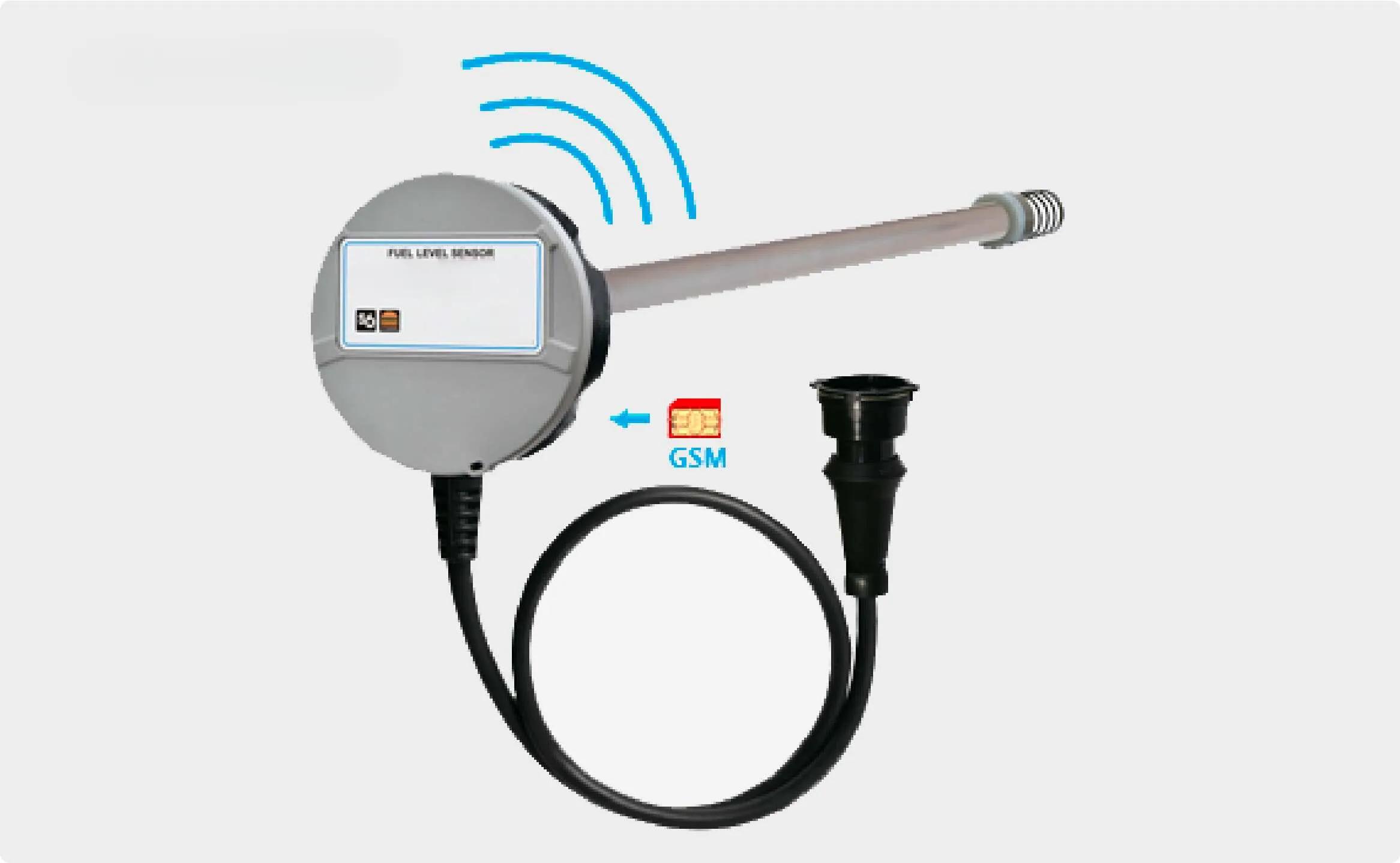 Fuel Level Sensor With In-Built GPS And GSM